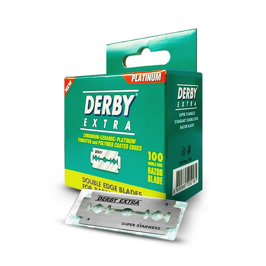 100 X DERBY EXTRA DOUBLE EDGE COMPACT BLADES