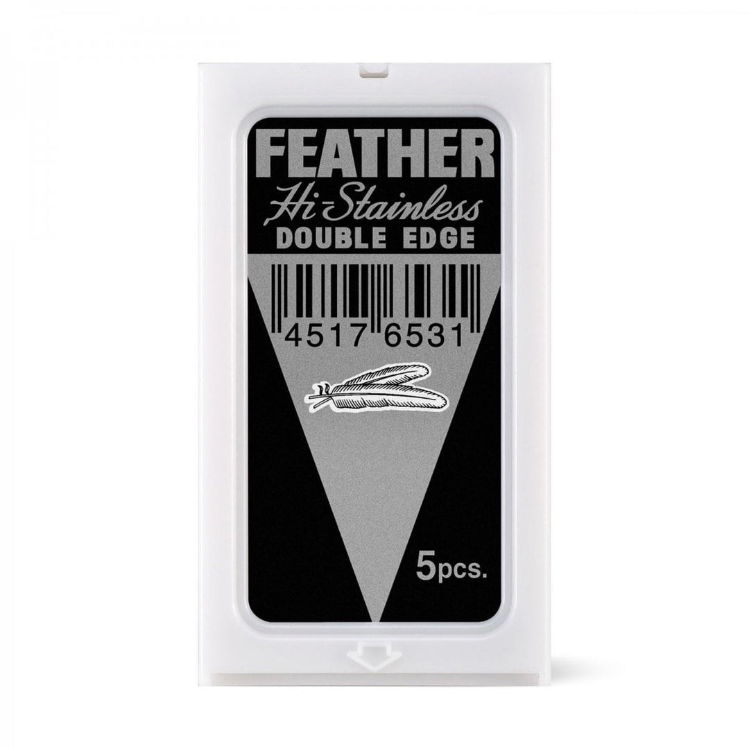 Feather 5 pk barberblader - Salong Unic AS